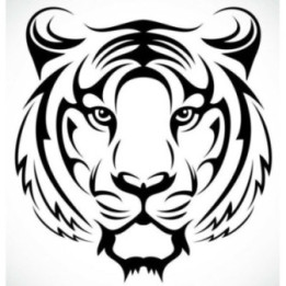 Tiger Vinyl Decal Sticker V6 - DecalsHouse