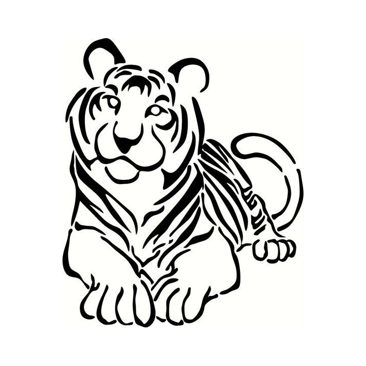 Tiger Vinyl Decal Sticker V64 - DecalsHouse