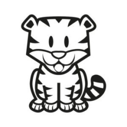 Tiger Vinyl Decal Sticker V73 - DecalsHouse
