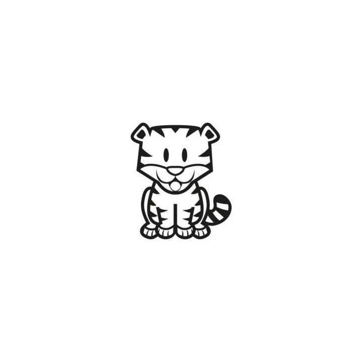 Tiger Vinyl Decal Sticker V73 - DecalsHouse