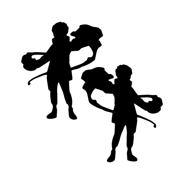 Shino Aburame Stickers – Naruto Anime Decals (2-Pack)