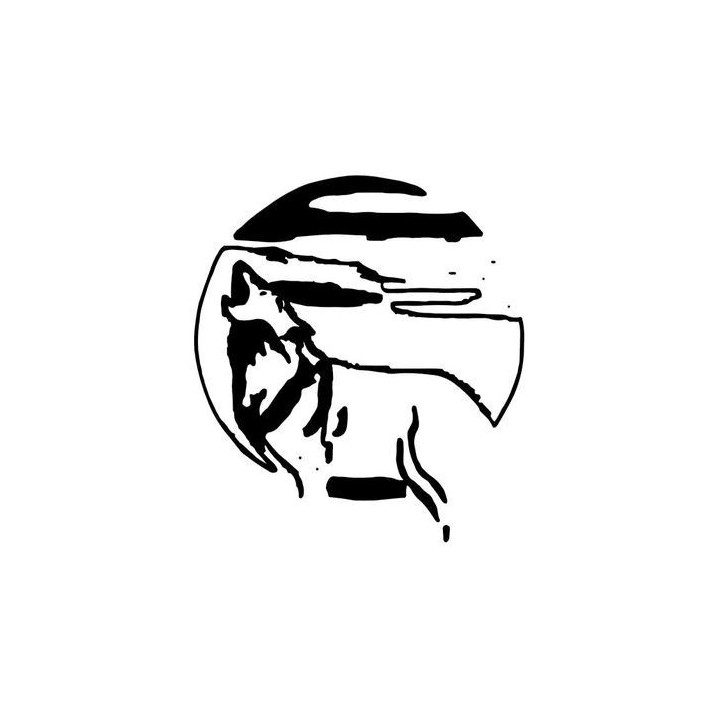 Wild Wolf Vinyl Decal Sticker V13 - DecalsHouse