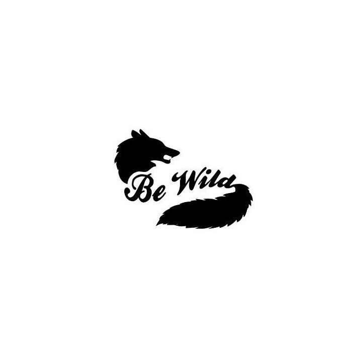Wild Wolf Vinyl Decal Sticker V19 - DecalsHouse