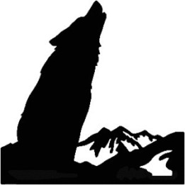 Wild Wolf Vinyl Decal Sticker V2 - DecalsHouse