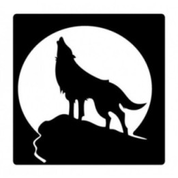 Wild Wolf Vinyl Decal Sticker V22 - DecalsHouse
