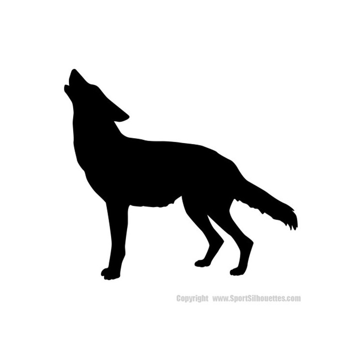 Wild Wolf Vinyl Decal Sticker V26 - DecalsHouse
