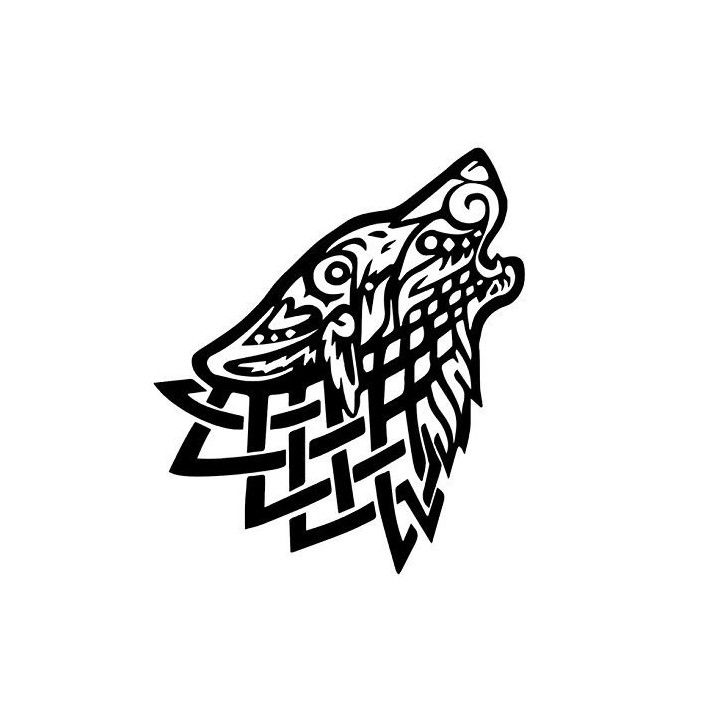 Wild Wolf Vinyl Decal Sticker V29 - DecalsHouse