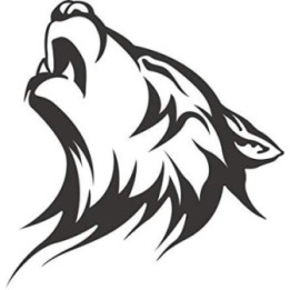 Wild Wolf Vinyl Decal Sticker V33 - DecalsHouse