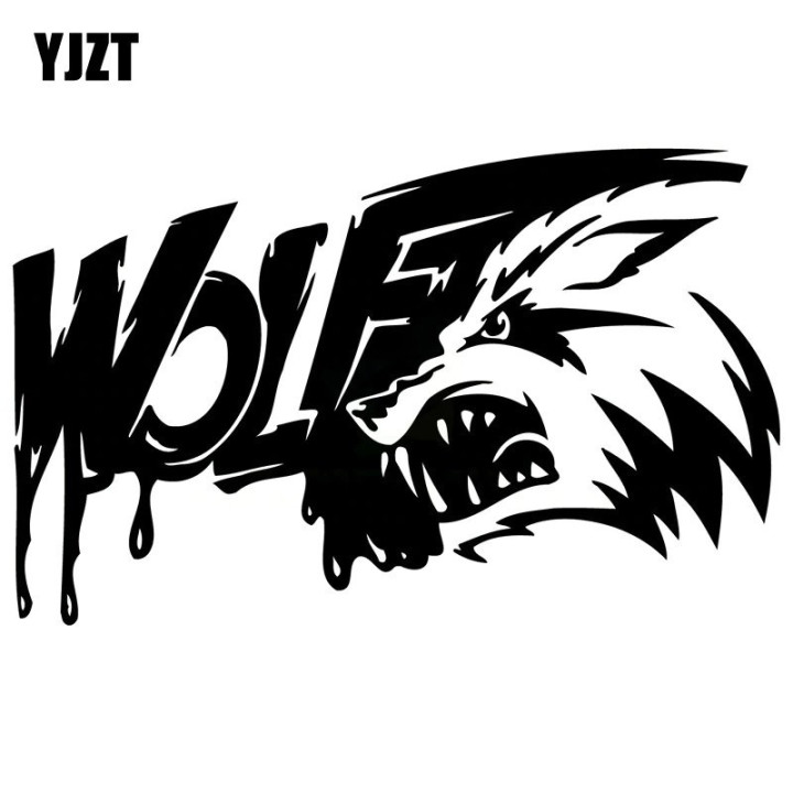 Wild Wolf Vinyl Decal Sticker V34 - DecalsHouse