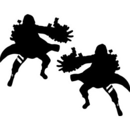 Shino Aburame Stickers – Naruto Anime Decals (2-Pack)