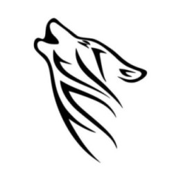 Wild Wolf Vinyl Decal Sticker V48 - DecalsHouse