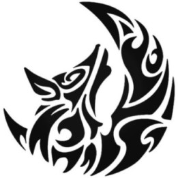 Wild Wolf Vinyl Decal Sticker V55 - DecalsHouse