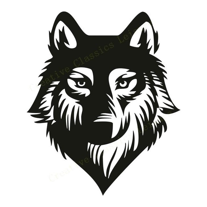Wild Wolf Vinyl Decal Sticker V64 - DecalsHouse