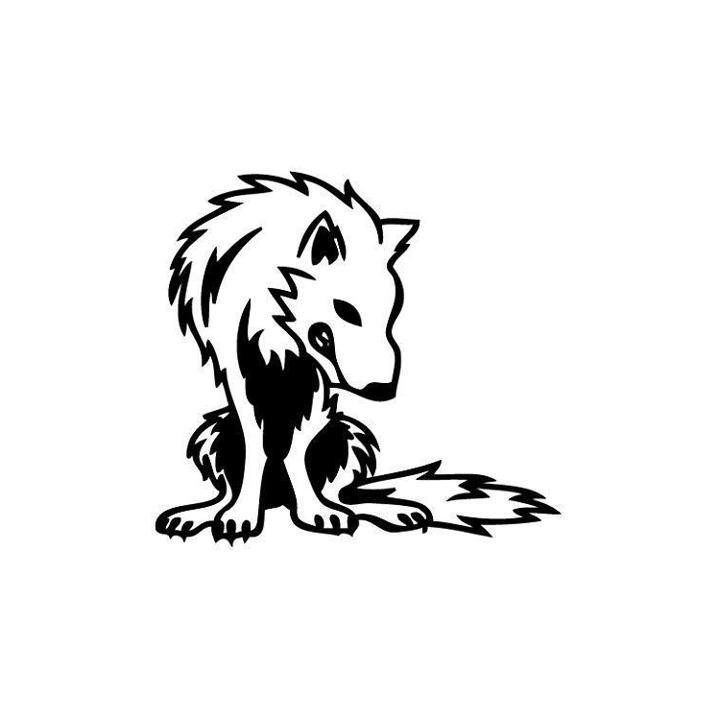 Wild Wolf Vinyl Decal Sticker V68 - DecalsHouse