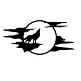 Wild Wolf Vinyl Decal Sticker V73 - DecalsHouse