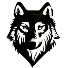 Wild Wolf Vinyl Decal Sticker V74 - DecalsHouse