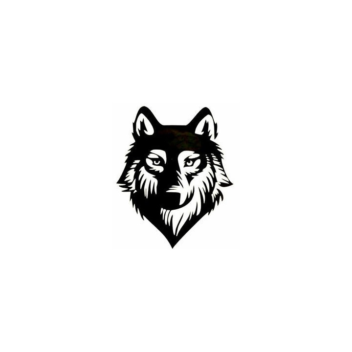 Wild Wolf Vinyl Decal Sticker V74 - DecalsHouse