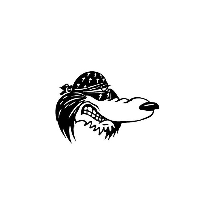 Wild Wolf Vinyl Decal Sticker V83 - DecalsHouse