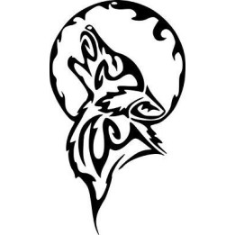 Wild Wolf Vinyl Decal Sticker V84 - DecalsHouse