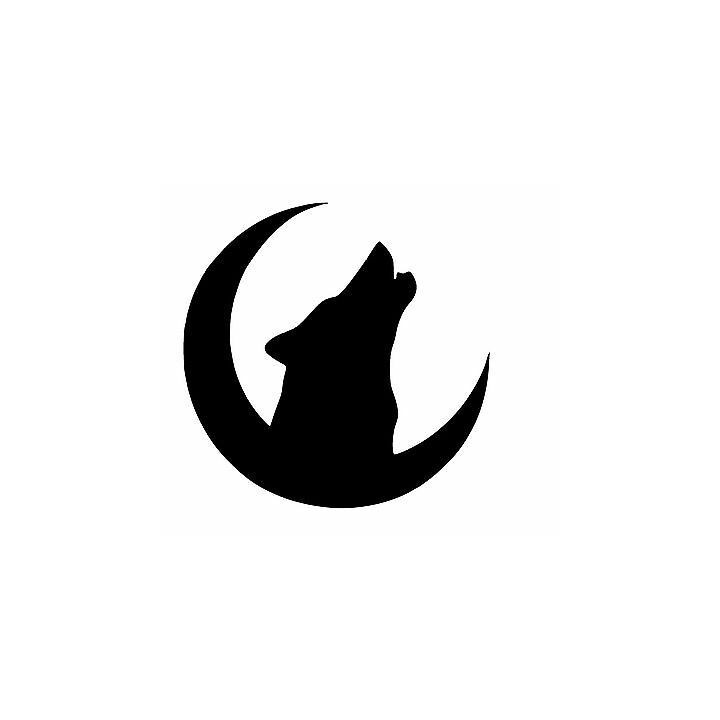 Wild Wolf Vinyl Decal Sticker V96 - DecalsHouse