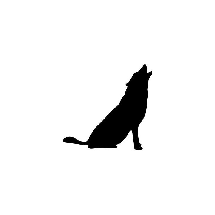 Wild Wolf Vinyl Decal Sticker V97 - DecalsHouse