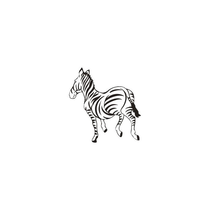 Zebra Vinyl Decal Sticker V12 - DecalsHouse