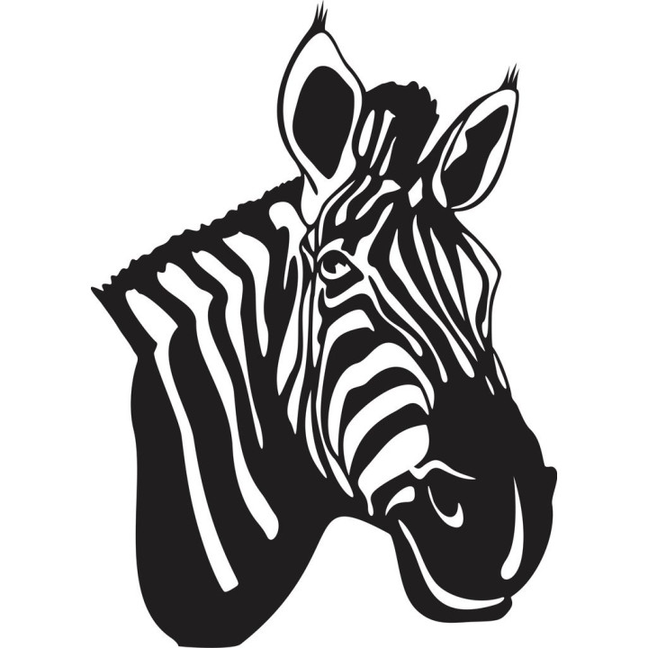 Zebra Vinyl Decal Sticker V14 - DecalsHouse