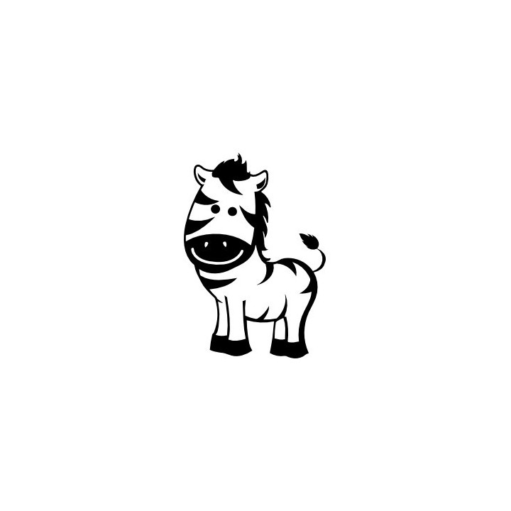 Zebra Vinyl Decal Sticker V20 - DecalsHouse