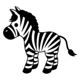 Zebra Vinyl Decal Sticker V3 - DecalsHouse
