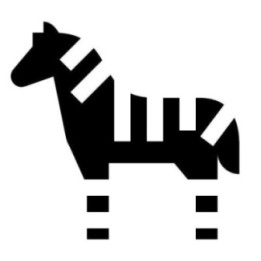 Zebra Vinyl Decal Sticker V5 - DecalsHouse