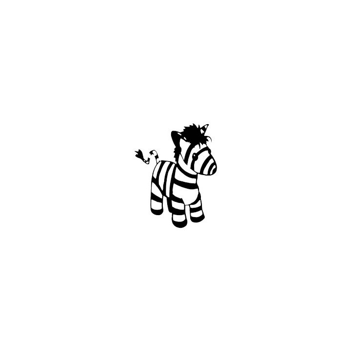 Zebra Vinyl Decal Sticker V8 - DecalsHouse
