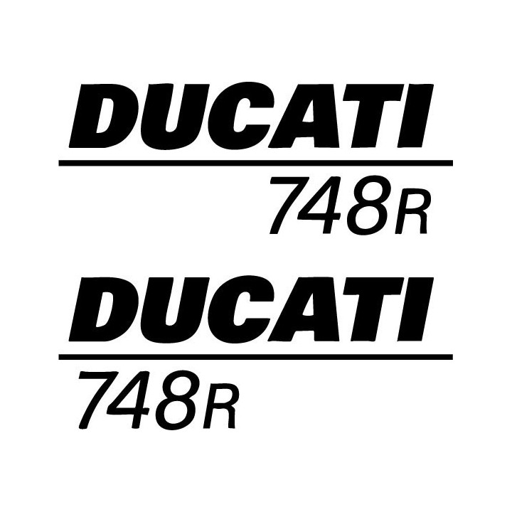 Ducati 748 R Vinyl Decal Sticker Dh - DecalsHouse