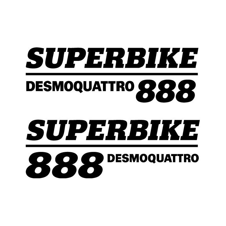 Ducati 888 Vinyl Decal Sticker Dh - DecalsHouse