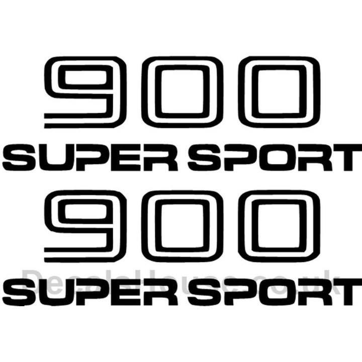 Ducati 900 Sport Vinyl Decal Sticker V2 Dh - DecalsHouse