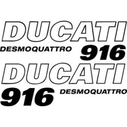 Ducati 916 Vinyl Decal Sticker Dh - DecalsHouse