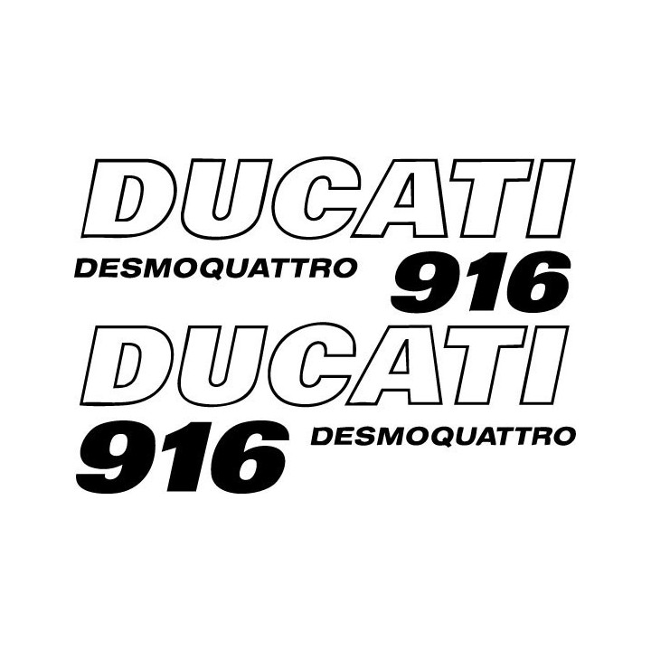 Ducati 916 Vinyl Decal Sticker Dh - DecalsHouse