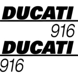 Ducati 916 Vinyl Decal Sticker V2 Dh - DecalsHouse