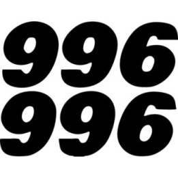 Ducati 996 Vinyl Decal Sticker V3 Dh - DecalsHouse