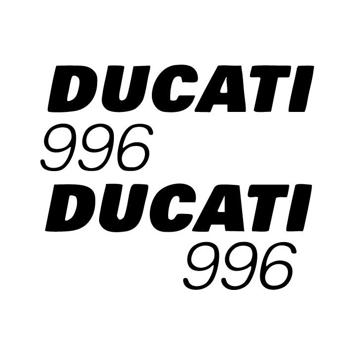 Ducati 996 Vinyl Decal Sticker V6 Dh - DecalsHouse