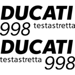 Ducati 998 Vinyl Decal Sticker Dh - DecalsHouse