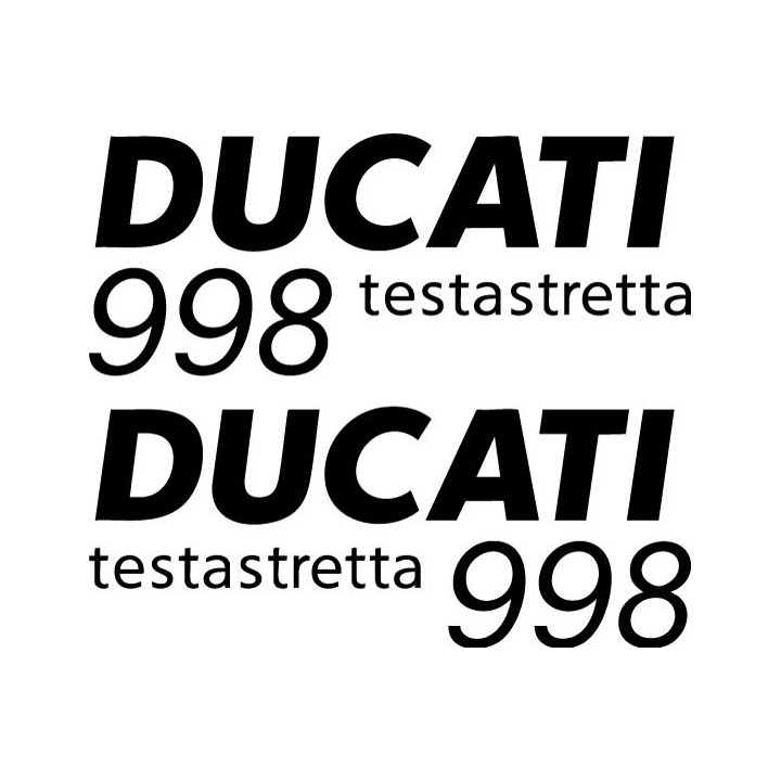 Ducati 998 Vinyl Decal Sticker Dh - DecalsHouse
