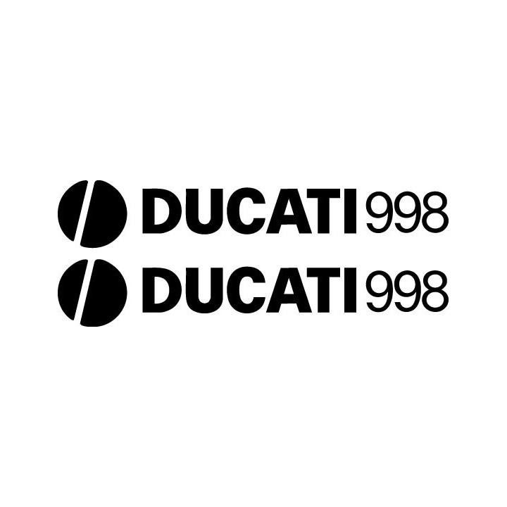 Ducati 998 Vinyl Decal Sticker V2 Dh - DecalsHouse