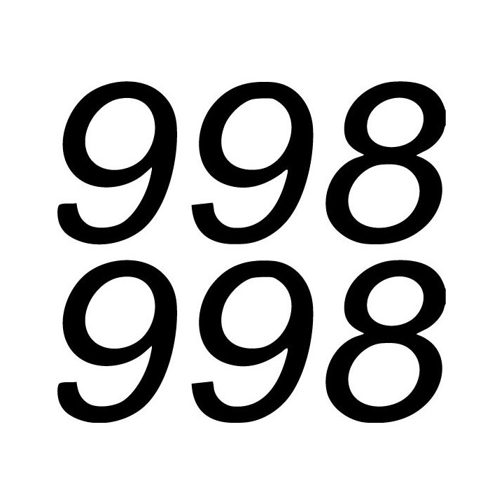 Ducati 998 Vinyl Decal Sticker V3 Dh - DecalsHouse