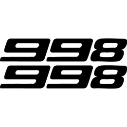 Ducati 998 Vinyl Decal Sticker V4 Dh - DecalsHouse