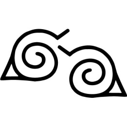 Naruto Konoha Symbol Stickers – Leaf Village Decals (2-Pack)