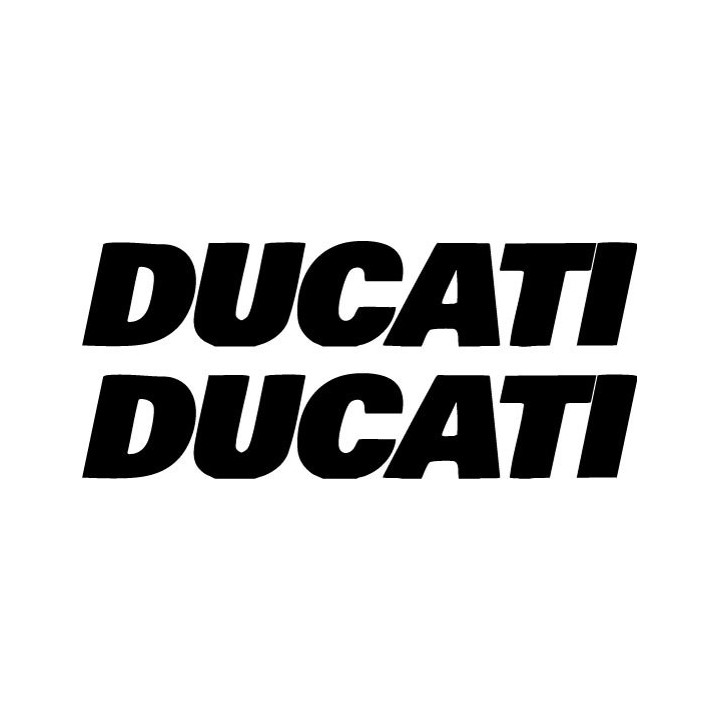 Ducati Logo Vinyl Decal Sticker V4 Dh - DecalsHouse