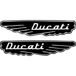 Ducati Logo Vinyl Decal Sticker V5 Dh - DecalsHouse