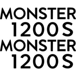 Ducati Monster 1200s Vinyl Decal Sticker Dh - DecalsHouse