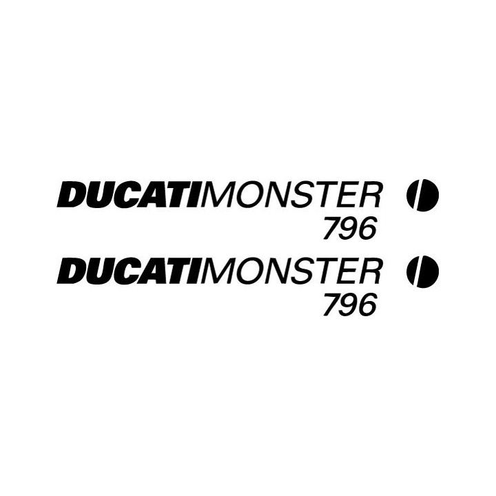 Ducati Monster 796 Vinyl Decal Sticker V2 Dh - DecalsHouse