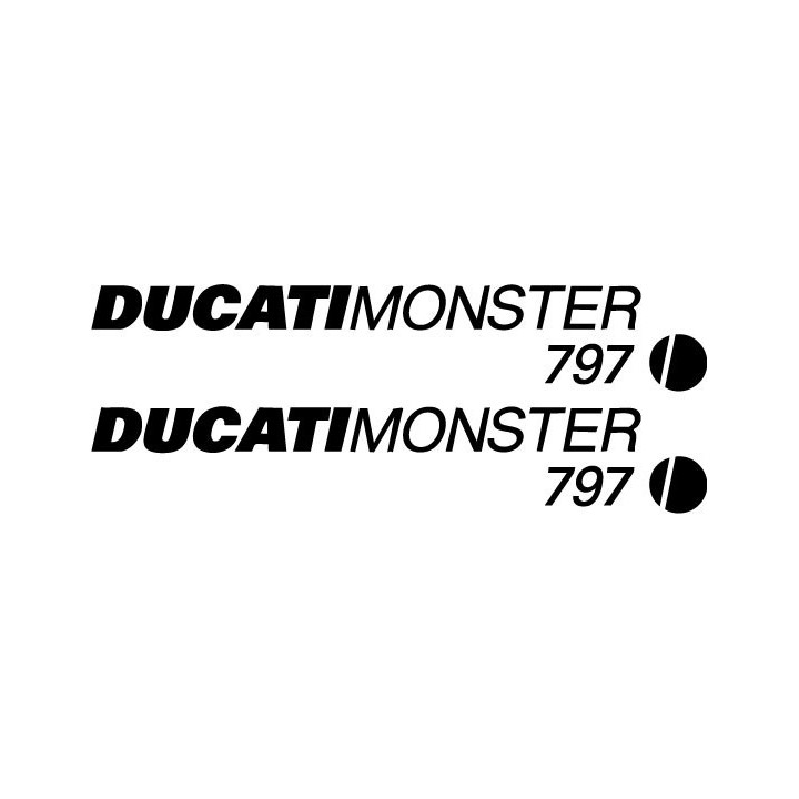Ducati Monster 797 Vinyl Decal Sticker Dh - DecalsHouse